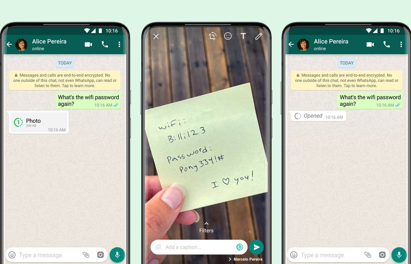 O WhatsApp lanca recurso de 'Ver uma vez' suas fotos e videos enviados